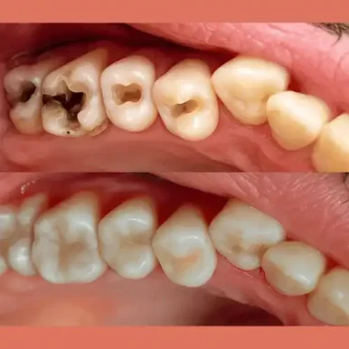 Composited filling before after (2)