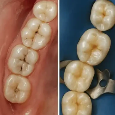 Composited filling before after (3)